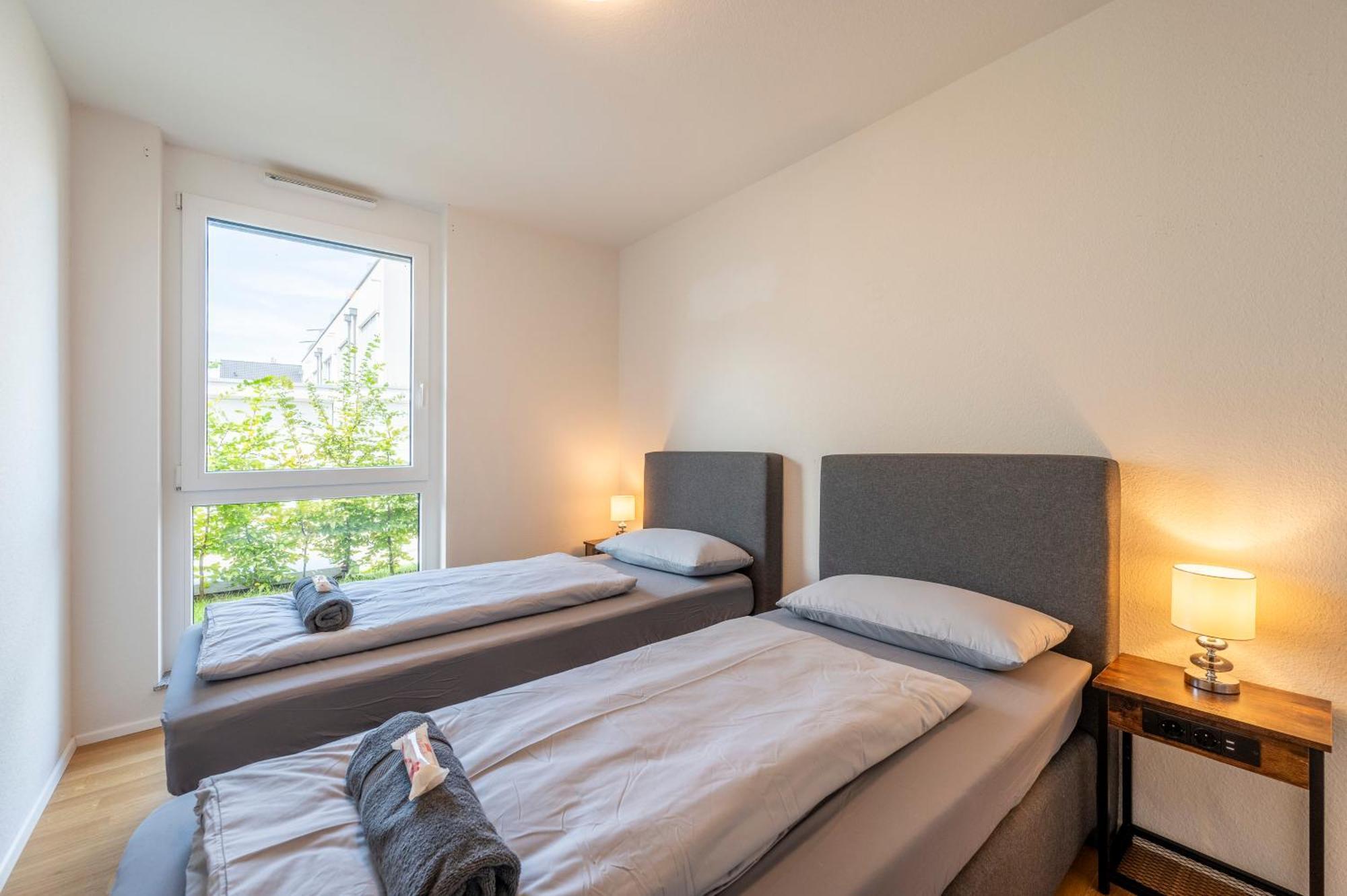 Exquis 2Br Luxus Apartment Tao I Parken I Netflix I Garten I Familienfreundlich I ホルツガーリンゲン エクステリア 写真