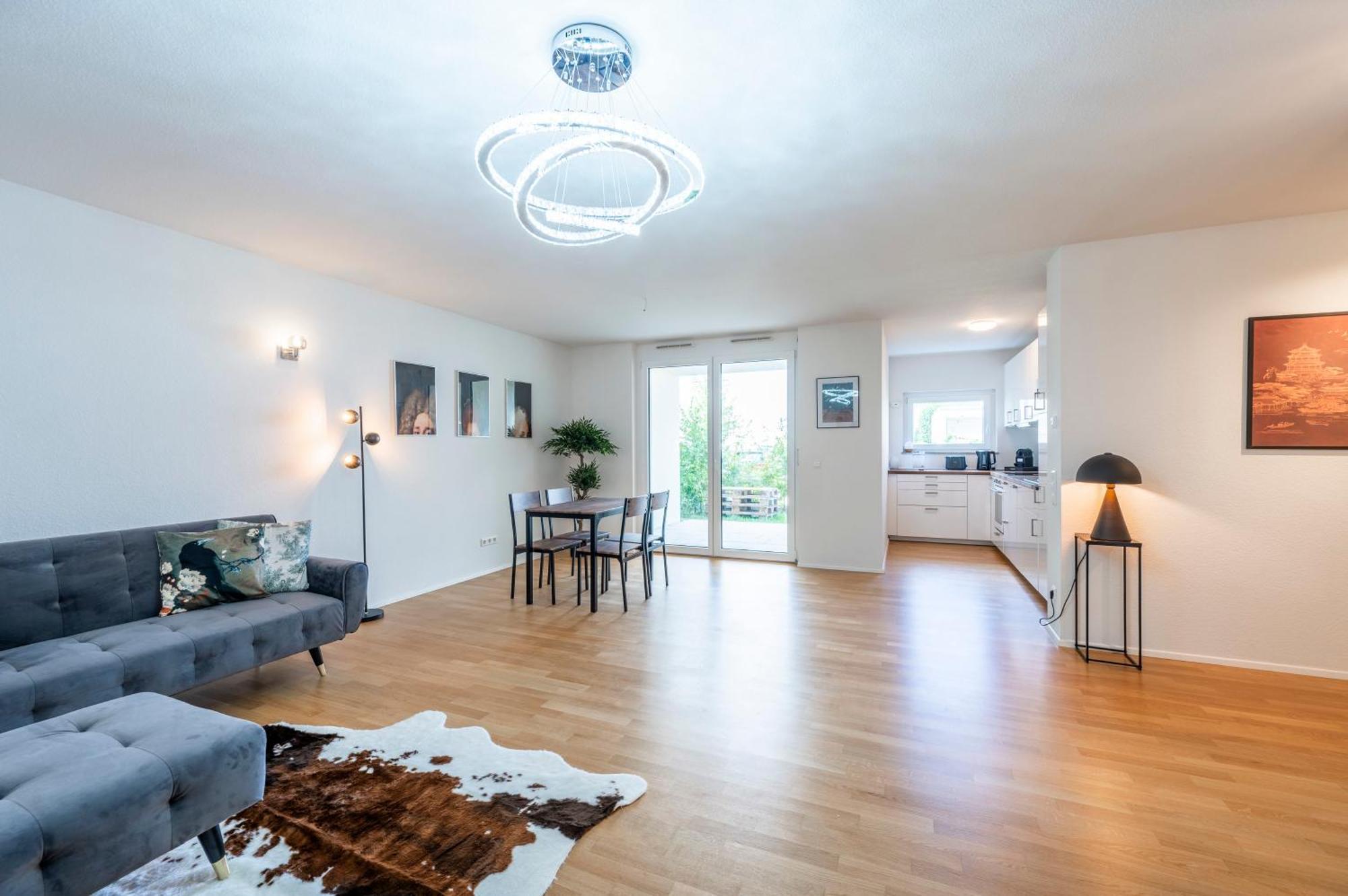 Exquis 2Br Luxus Apartment Tao I Parken I Netflix I Garten I Familienfreundlich I ホルツガーリンゲン エクステリア 写真